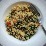 Ma recette de Quinoa aux légumes, tahini et citron