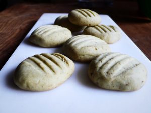 biscuits shortbread au thé vert matcha