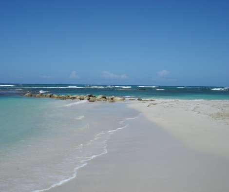 plage caraïbe sable blanc caraïbes 